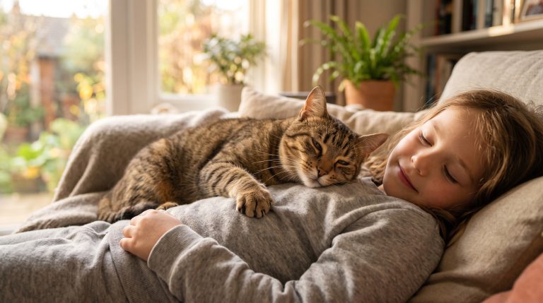 Pétrissage félin : pourquoi mon chat pétrit‑il avec ses pattes ?